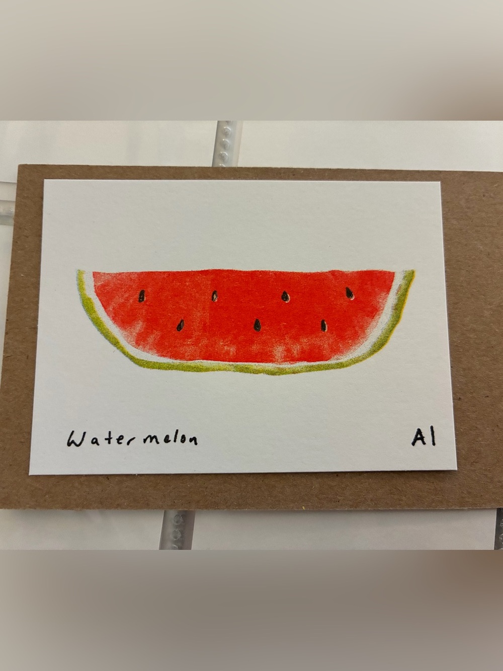 Ana Inc Anastasia Inciardi Mini Print - Watermelon - Summer Vending Machine New